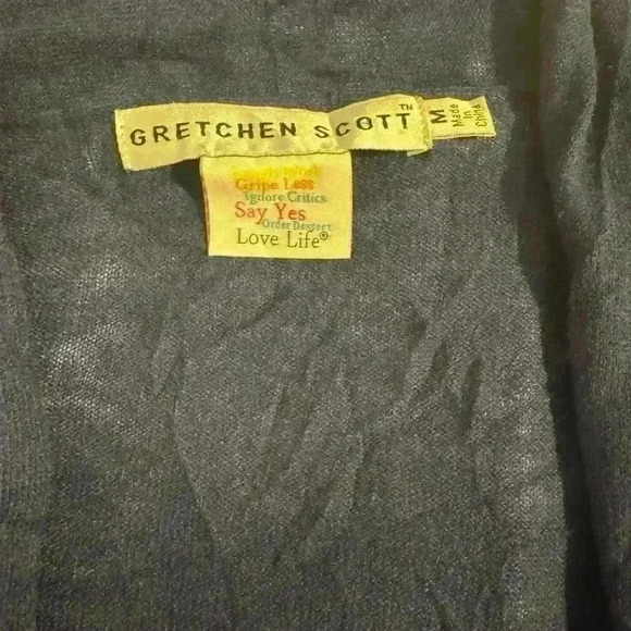 Gretchen Scott Open Front Cardigan Medium - Picture 7 of 10
